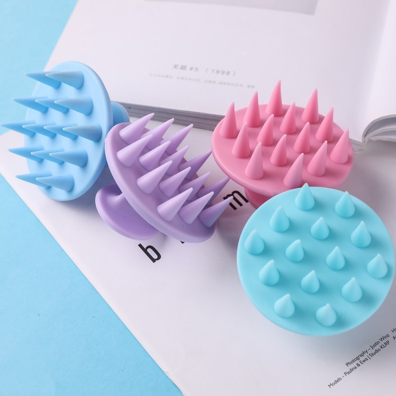Hair Care Gummies - Silicone Shampoo Scalp Hair Massager Shampoo