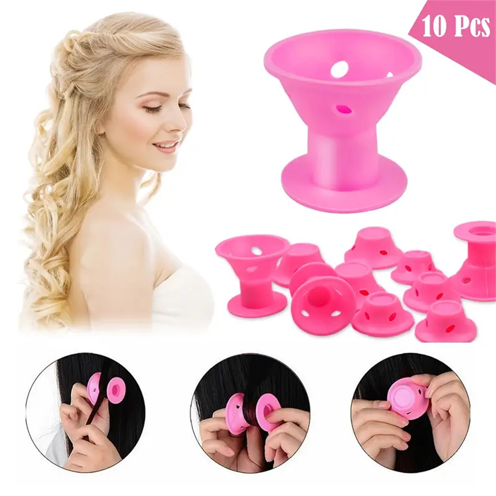 10/20pcs Mushroom Hair Curlers - Hair Care Formulation 评论和价格