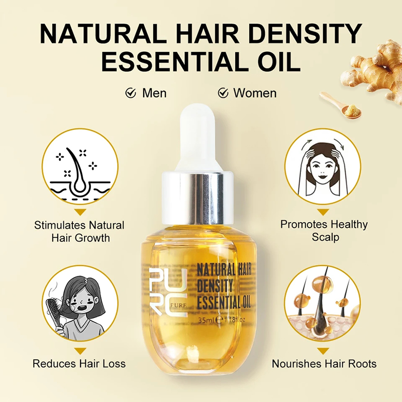PURC Ginger Hair Growth Oil Fa - Hair Care Herbal Products 评论和价格