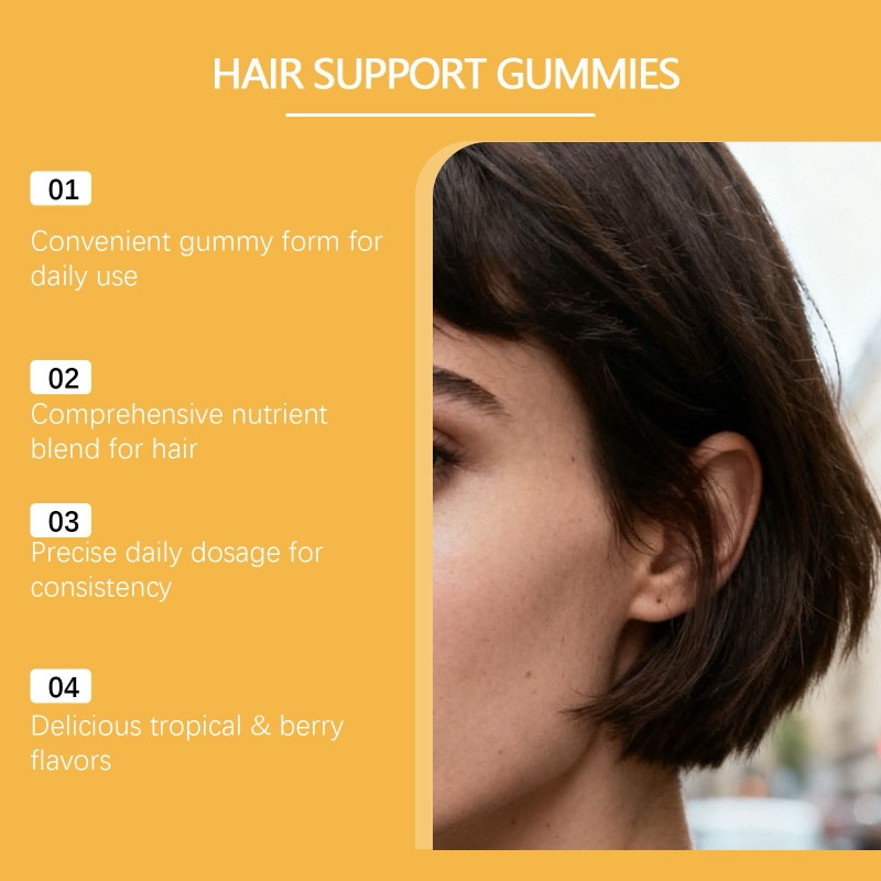 Hair care supplement 60 gummie - Hair Care Gummies 评论和价格