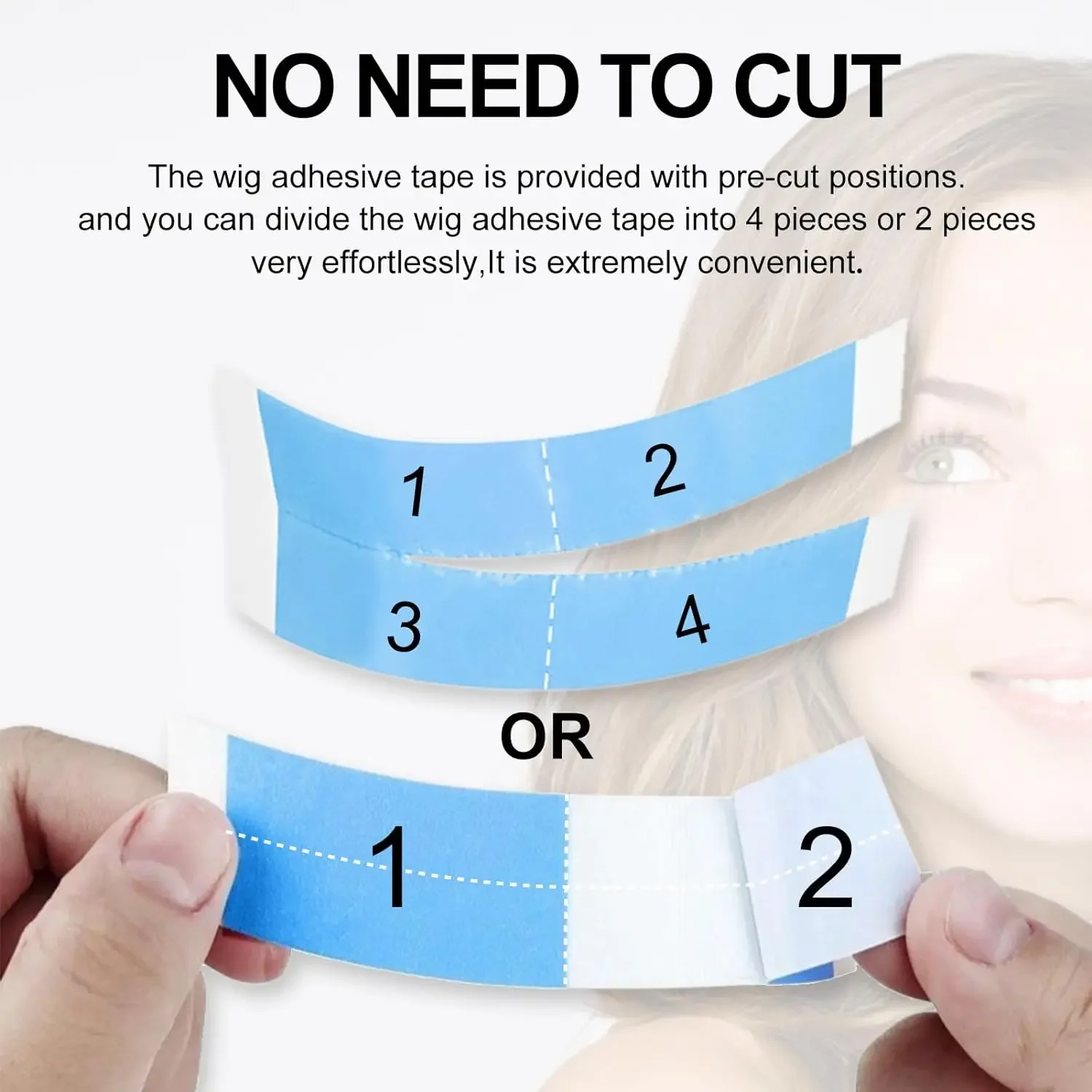 Super Strong Double Adhesive H - Hair Extension Tape In 评论和价格