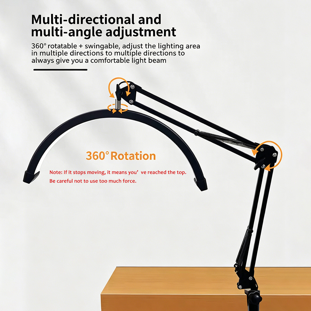 Clamp-on Fill Light Adjustable - Hair Care In Salon 评论和价格