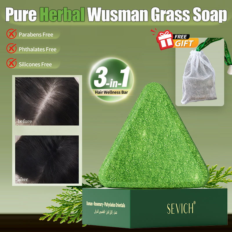 Natural Hair Growth Set Usman  - Hair Care Herbal Products 评论和价格