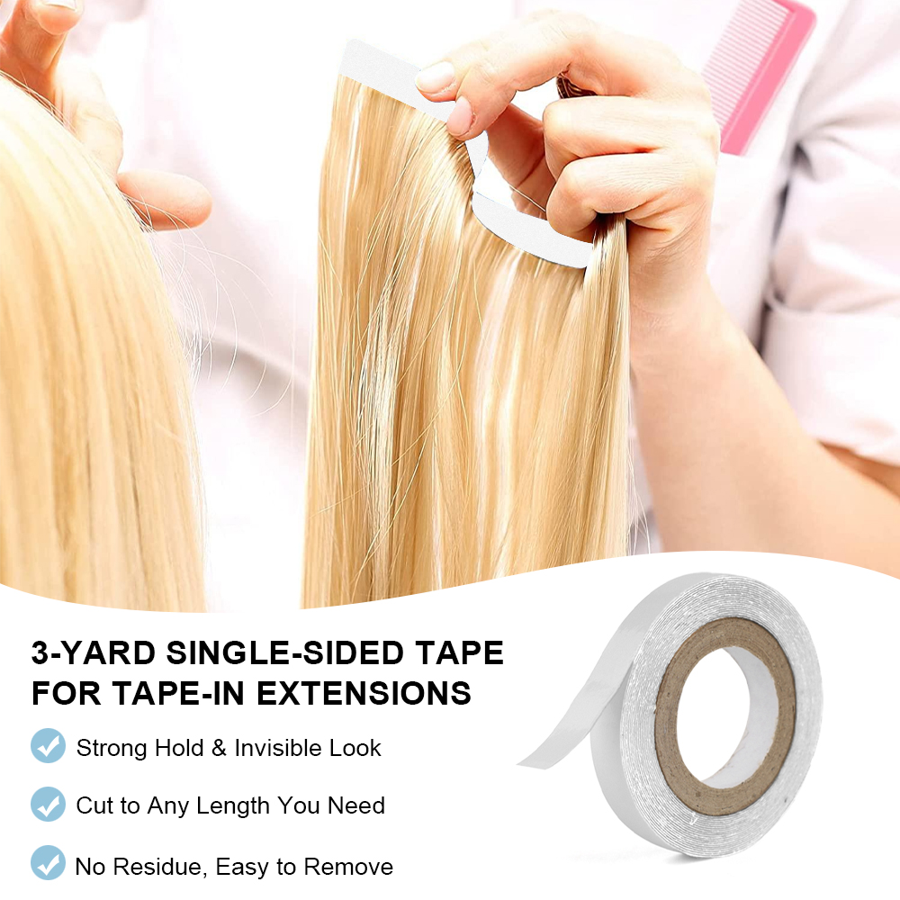 GlamorDove 3Y Single Sided Tap - Hair Extension Tape In 评论和价格