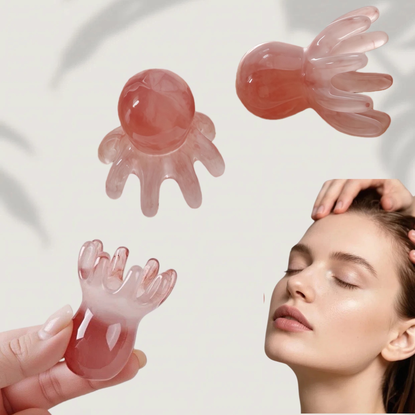 Cute Octopus Scalp Massage Com - Hair Care Korea 评论和价格