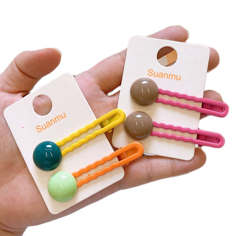 2Pcs/Set Simple Hair Clips For - Bobby Pin Bulk 评论和价格