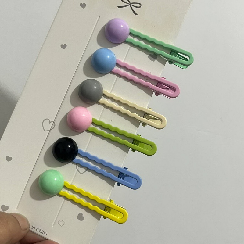 2Pcs/Set Simple Hair Clips For - Bobby Pin Bulk 评论和价格