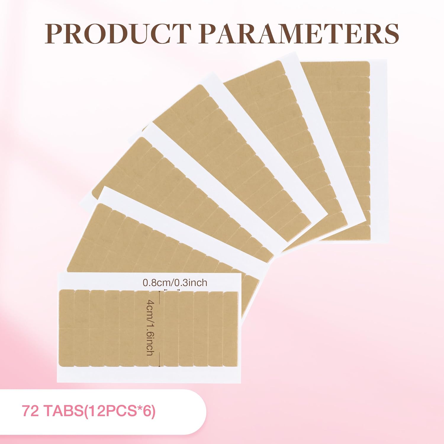 72Tabs(6sheets）Hair Extension  - Hair Extension Tape In 评论和价格