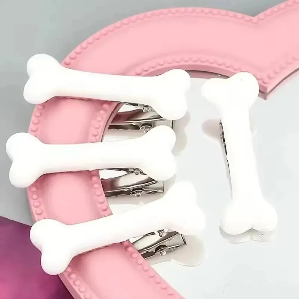 Y2K  White Bone Hair Clip Cute - Bobby Pin Bulk 评论和价格