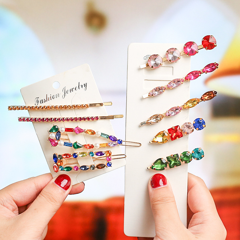 2020 New Multicolor Crystal Fa - Bobby Pin Bulk 评论和价格