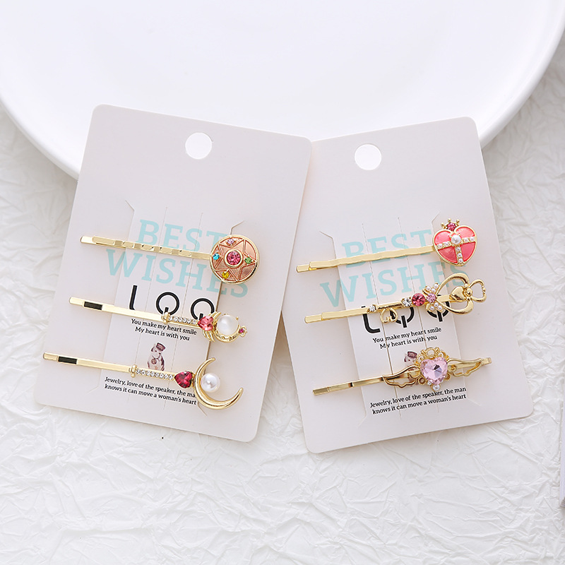 Magic Girl Hair Clips 3 Pcs Se - Bobby Pin Bulk 评论和价格