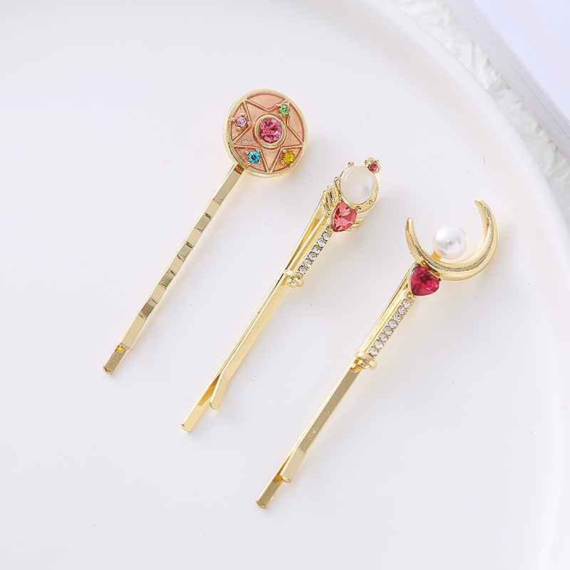 Magic Girl Hair Clips 3 Pcs Se - Bobby Pin Bulk 评论和价格