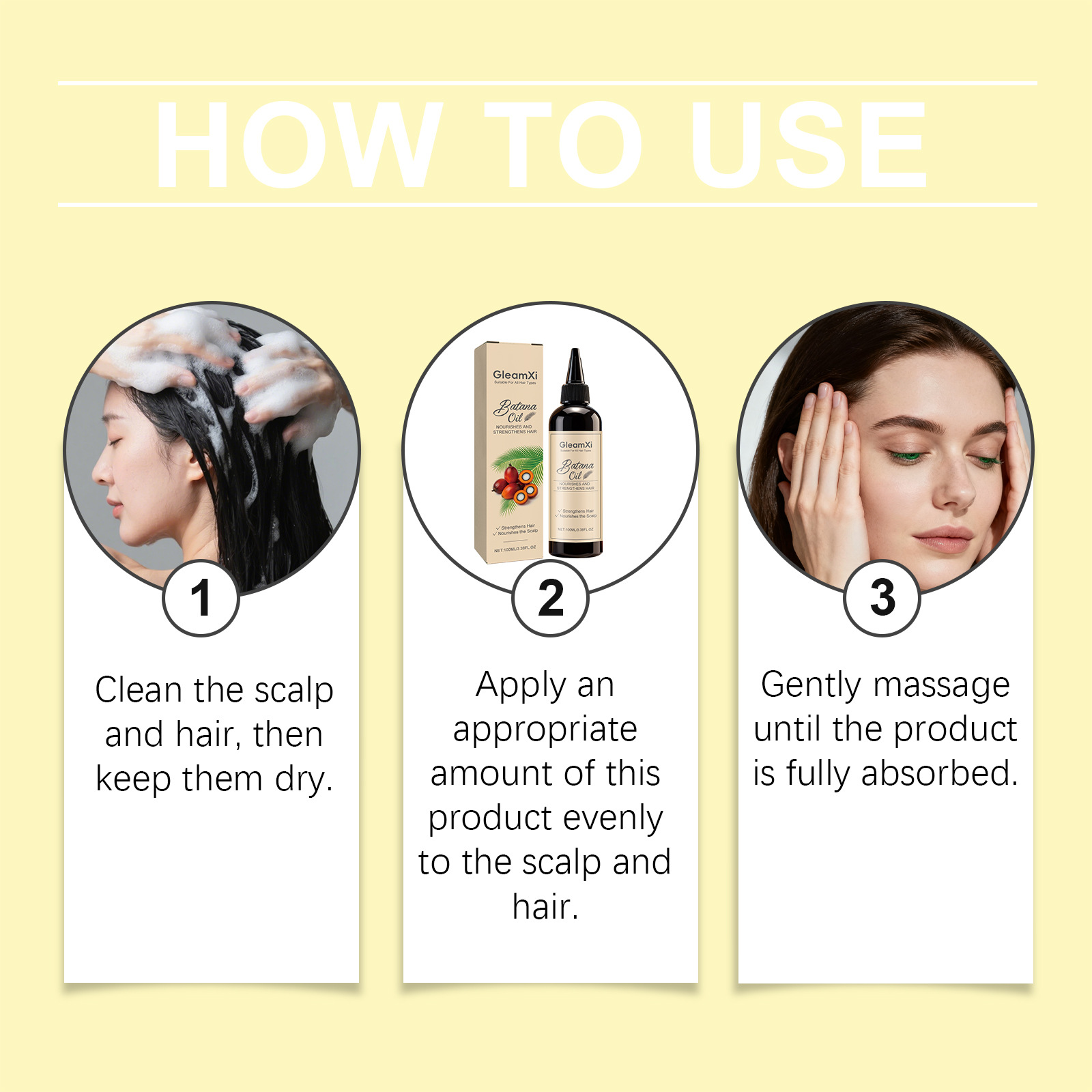 Batana Hair Essential Oil Stre - Hair Care Nature 评论和价格