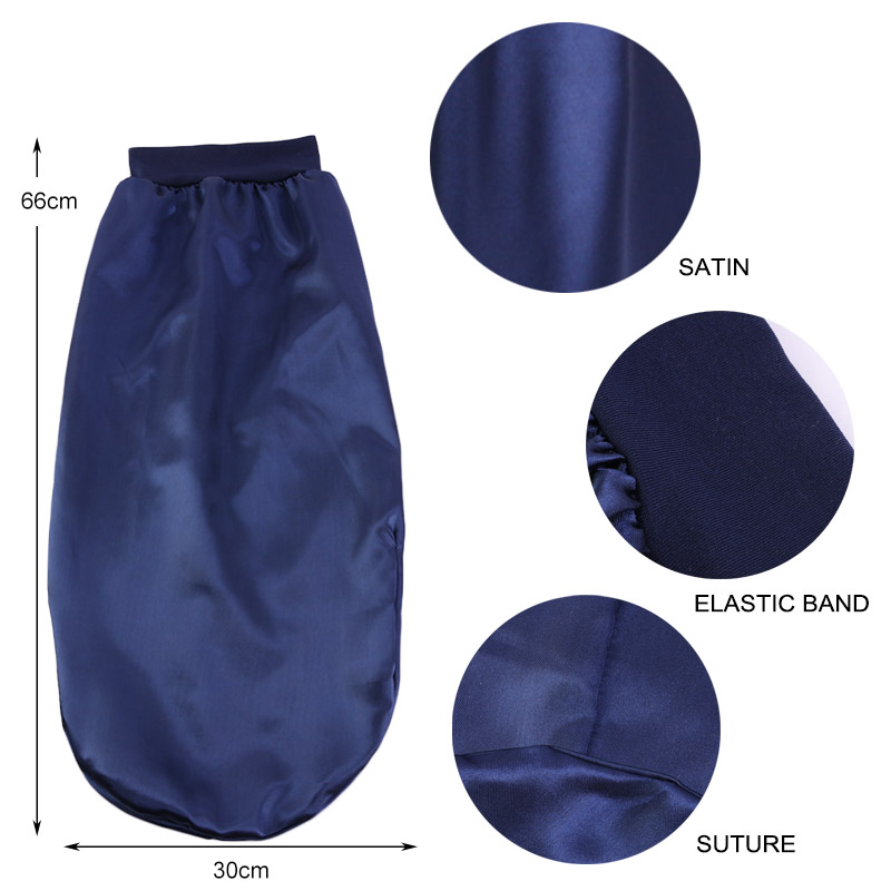 New Long Satin Bonnet Sleep Ca - Hair Care Nature 评论和价格