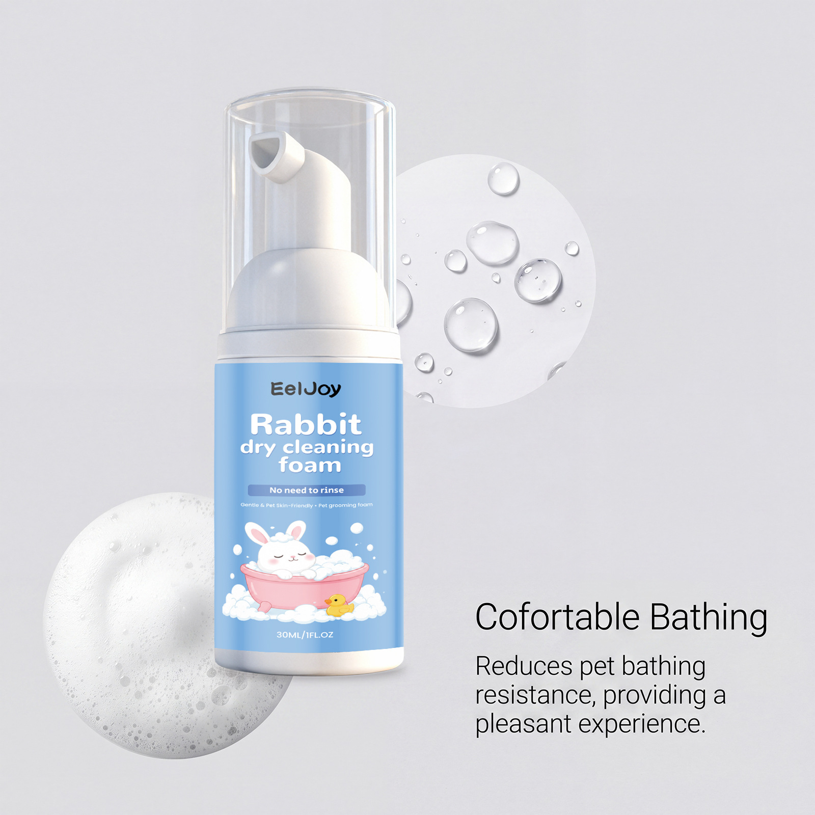 Cleaning Mousse Deep Moisturiz - Hair Care Natural Ingredients 评论和价格