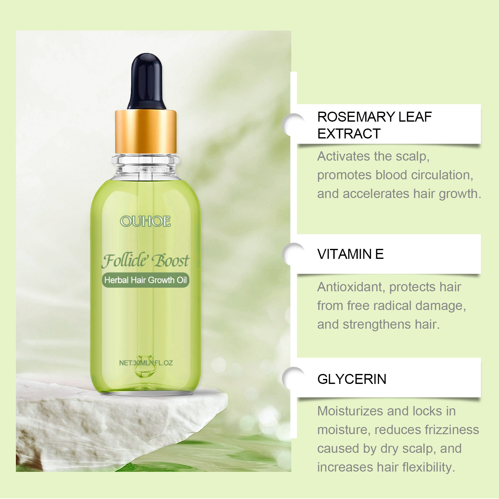 Herbal Hair Growth Oil Repairi - Hair Care Herbal Products 评论和价格