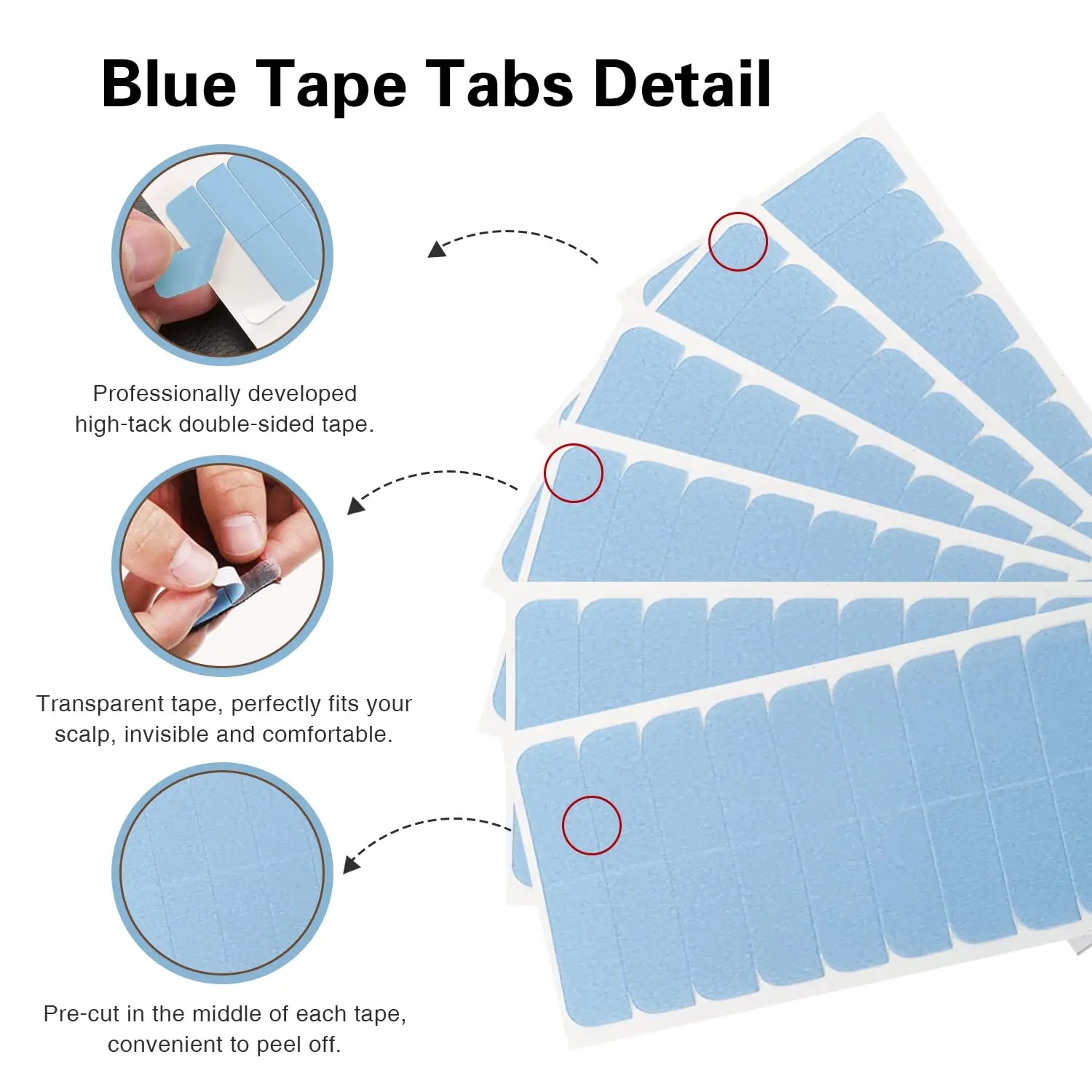 Double Sided Replacement Tape  - Hair Extension Tape In 评论和价格