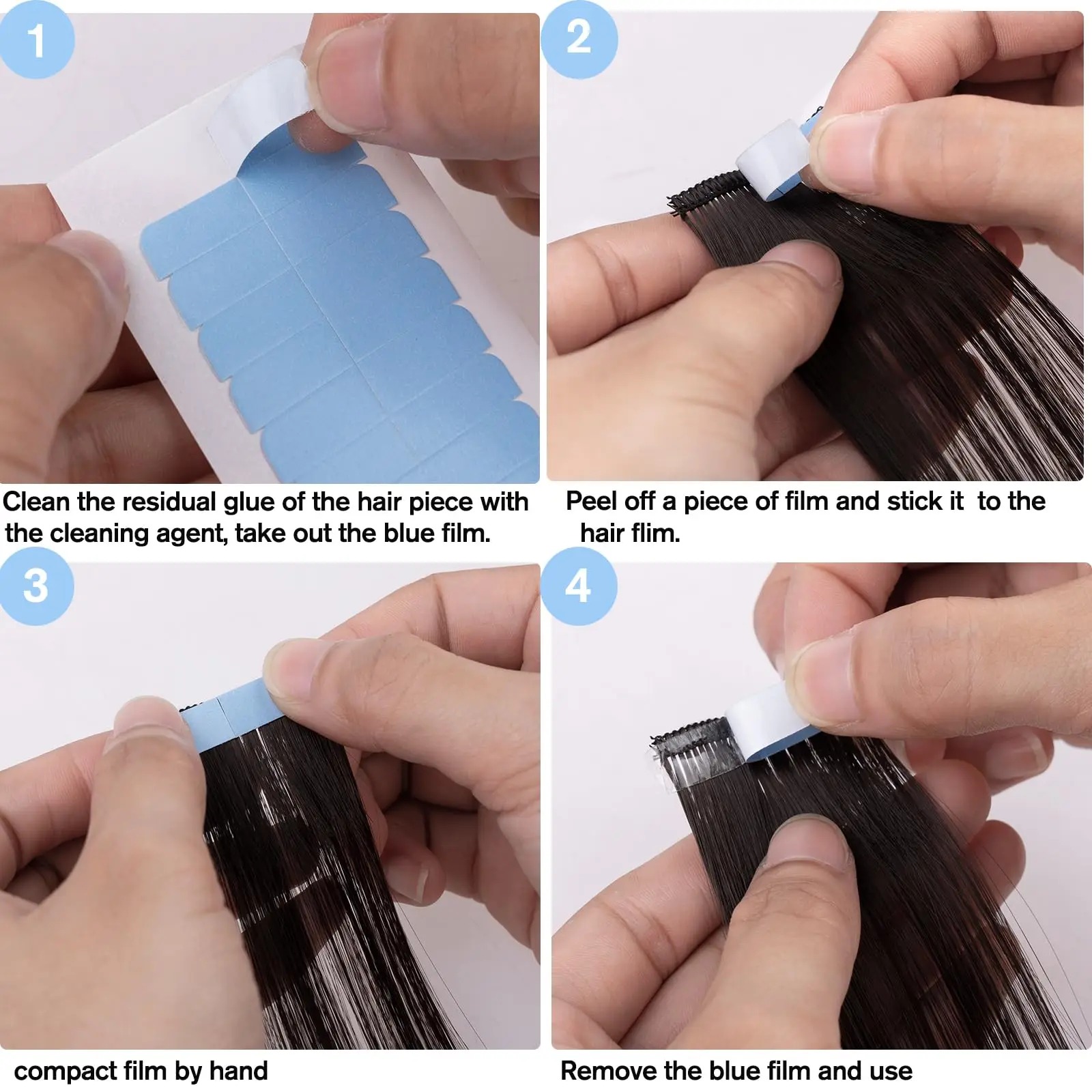 Double Sided Replacement Tape  - Hair Extension Tape In 评论和价格