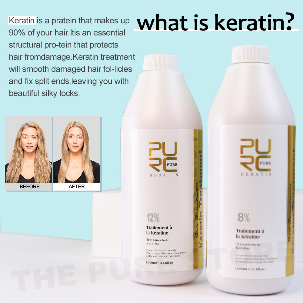 PURC 5% Keratin Smoothing Trea - Hair Care In Salon 评论和价格