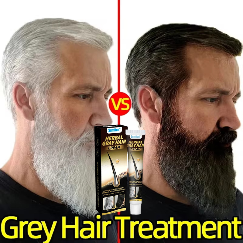 Herbal Anti-grey Hair Treatmen - Hair Care Herbal Products 评论和价格
