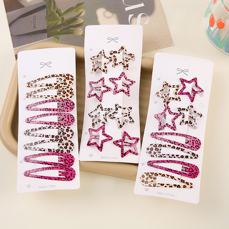 Simple Leopard Print Hairpins  - Bobby Pin Bulk 评论和价格