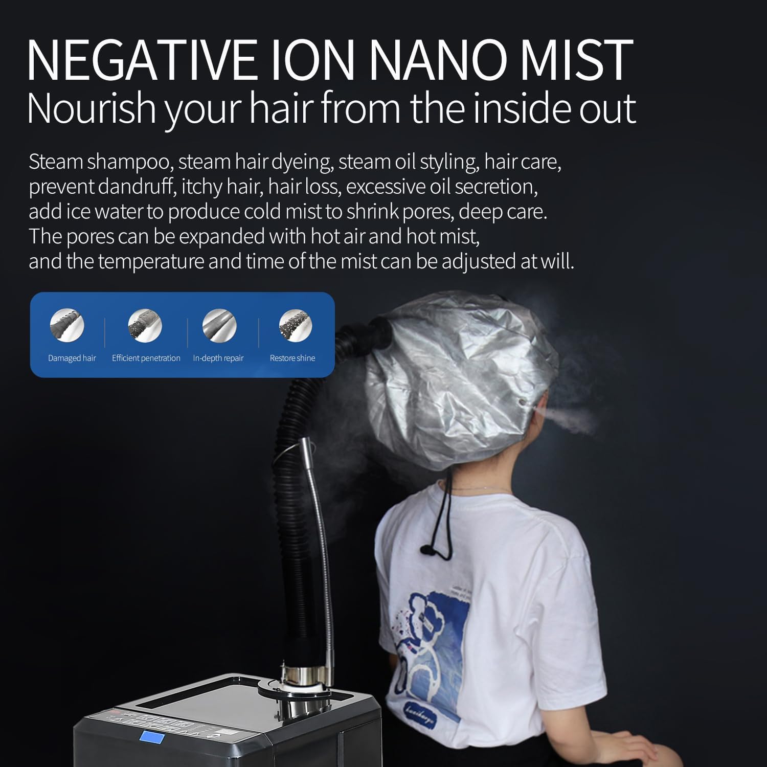 Professional Steam Perm Machin - Hair Care In Salon 评论和价格