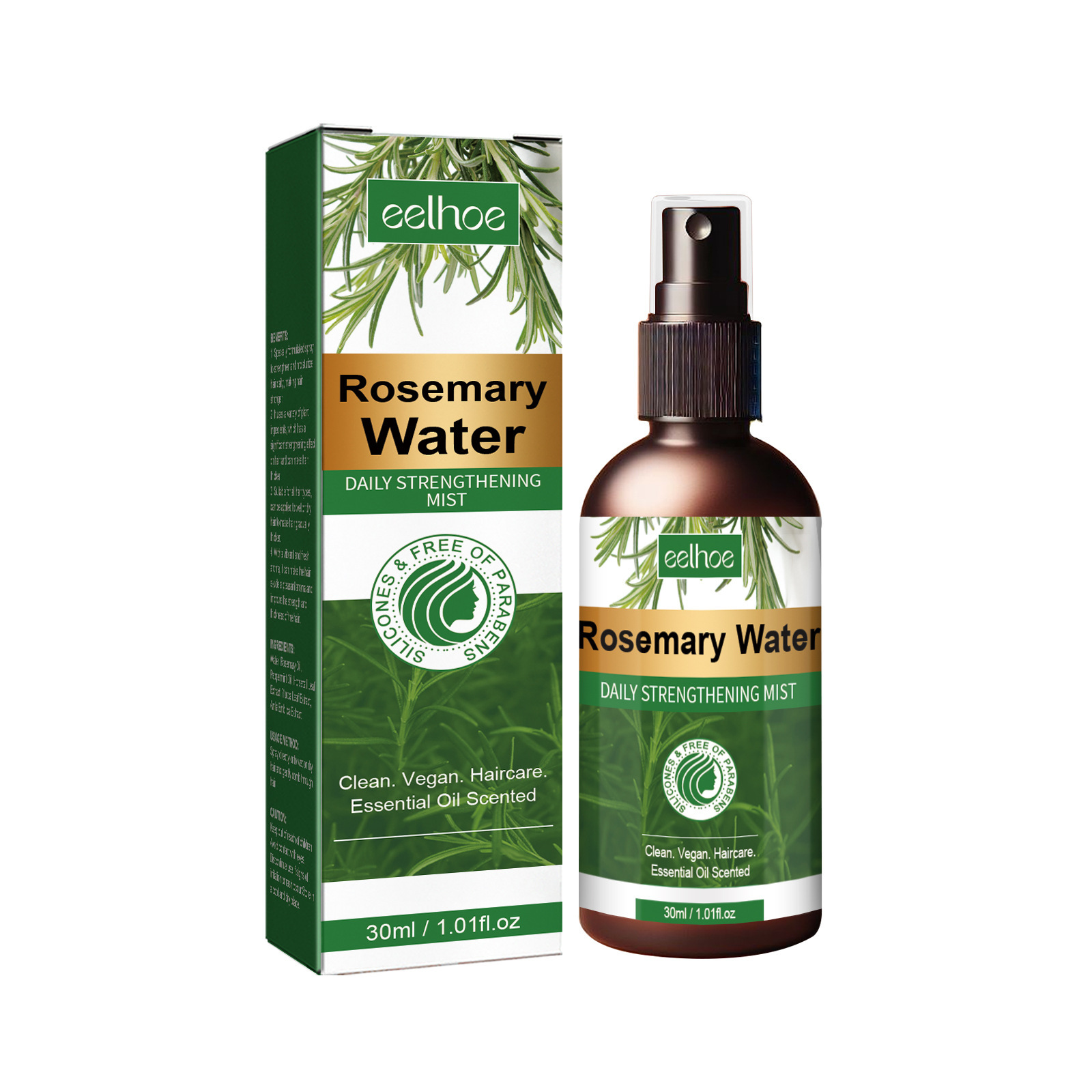 Rosemary Spray for Hair Nouris - Hair Care Nature 评论和价格